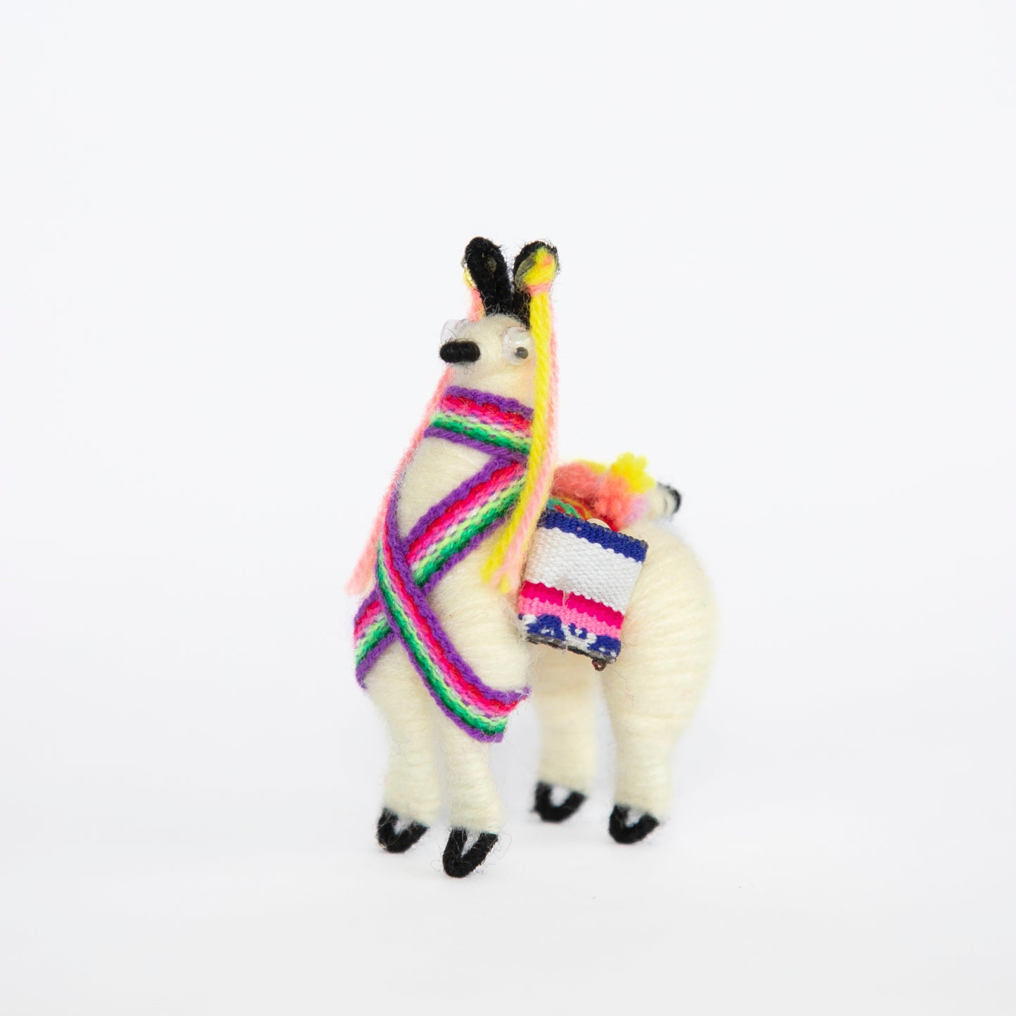 Peruvian Small Llama Figurine Facing Left