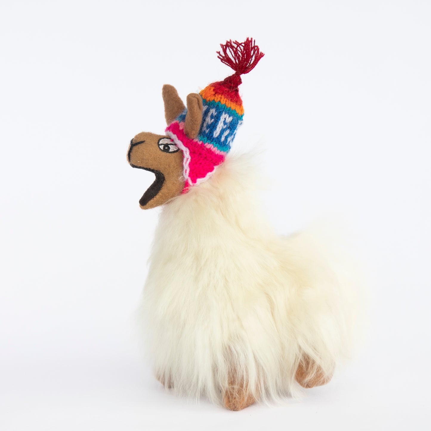 Crazy Llama Facing Left